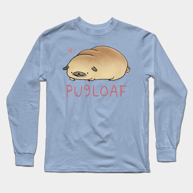 Pugloaf Long Sleeve T-Shirt by Sophie Corrigan